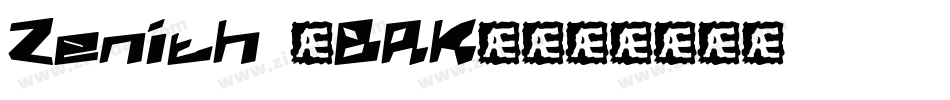Zenith (BRK)字体转换